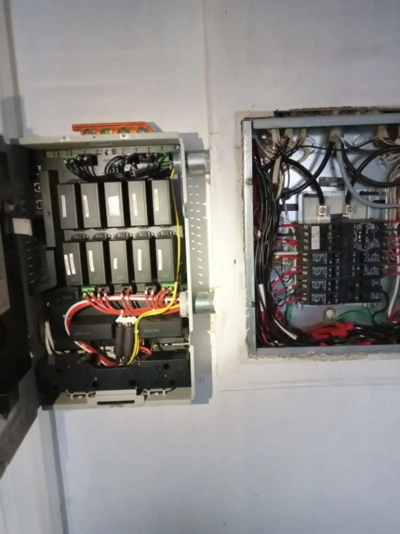 Electrical panel upgrade completed for Carbon Monoxide Detector Installation in Three Rivers